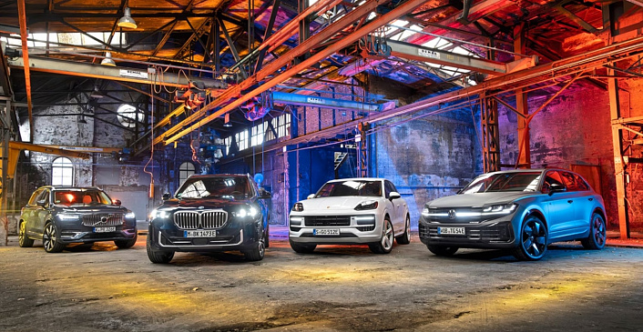 Эксперты сравнили гибридные внедорожники Porsche, BMW, Volvo и Volkswagen