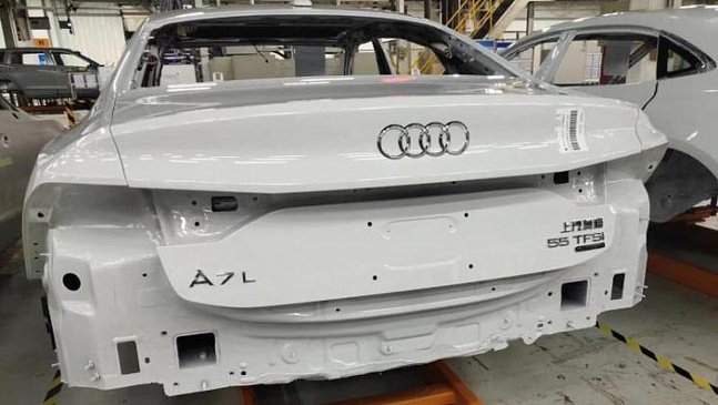 Удлиненный лифтбек Audi A7 Sportback для КНР станет седаном