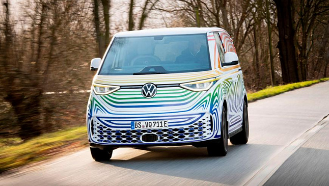 Компания Volkswagen сообщила о запуске производства ID.Buzz 9 марта 2022 года