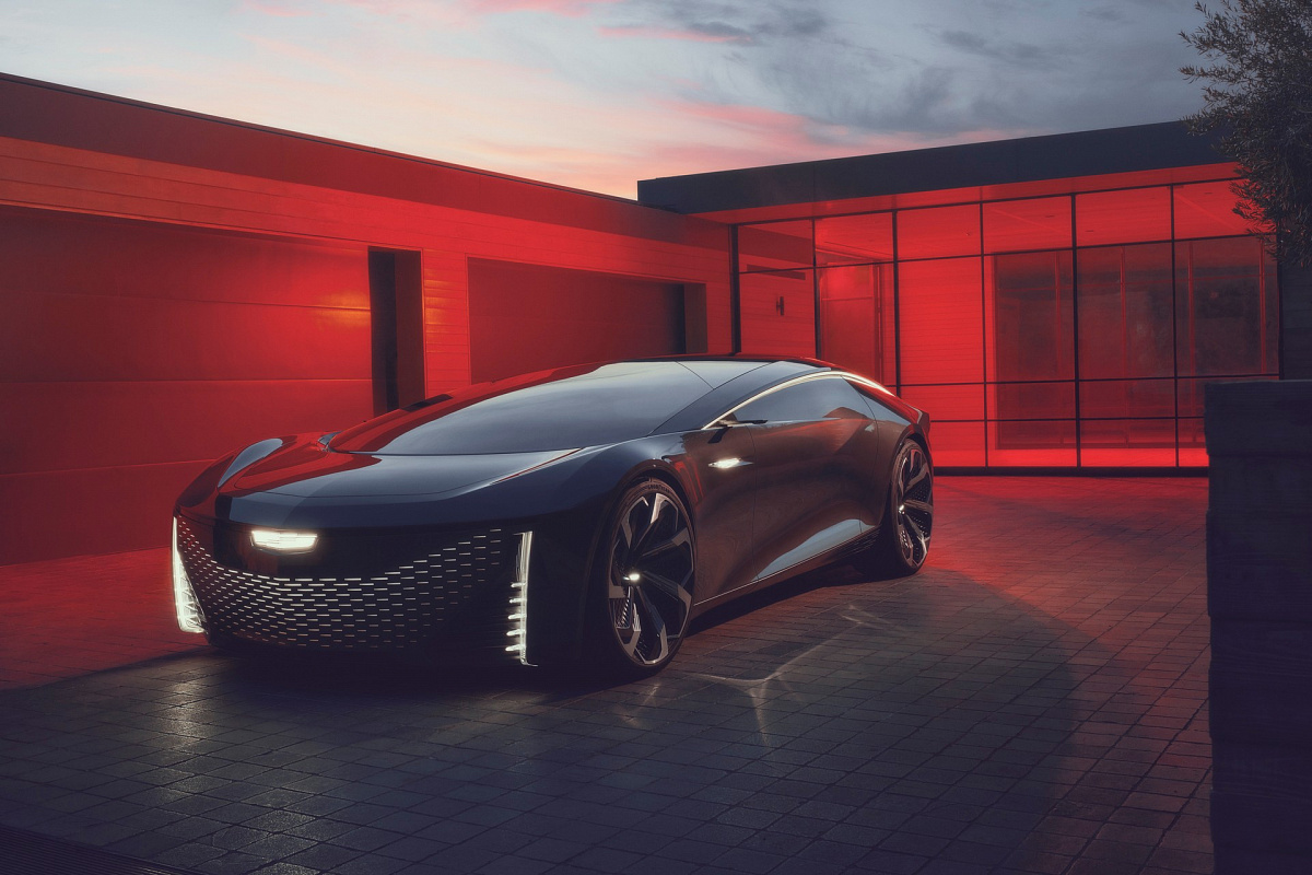 Компания Cadillac презентовала роскошное автономное купе InnerSpace Concept в США