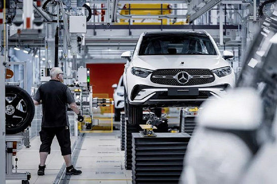 Стартовало производство нового кроссовера Mercedes GLC с гибридными установками