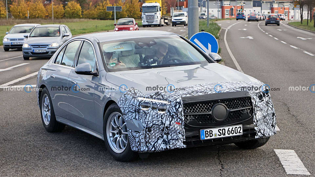 Mercedes-Benz E-Class новой генерации вышел на тесты в Германии