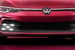 VW опубликовал тизер на «заряженный» Golf GTI 
