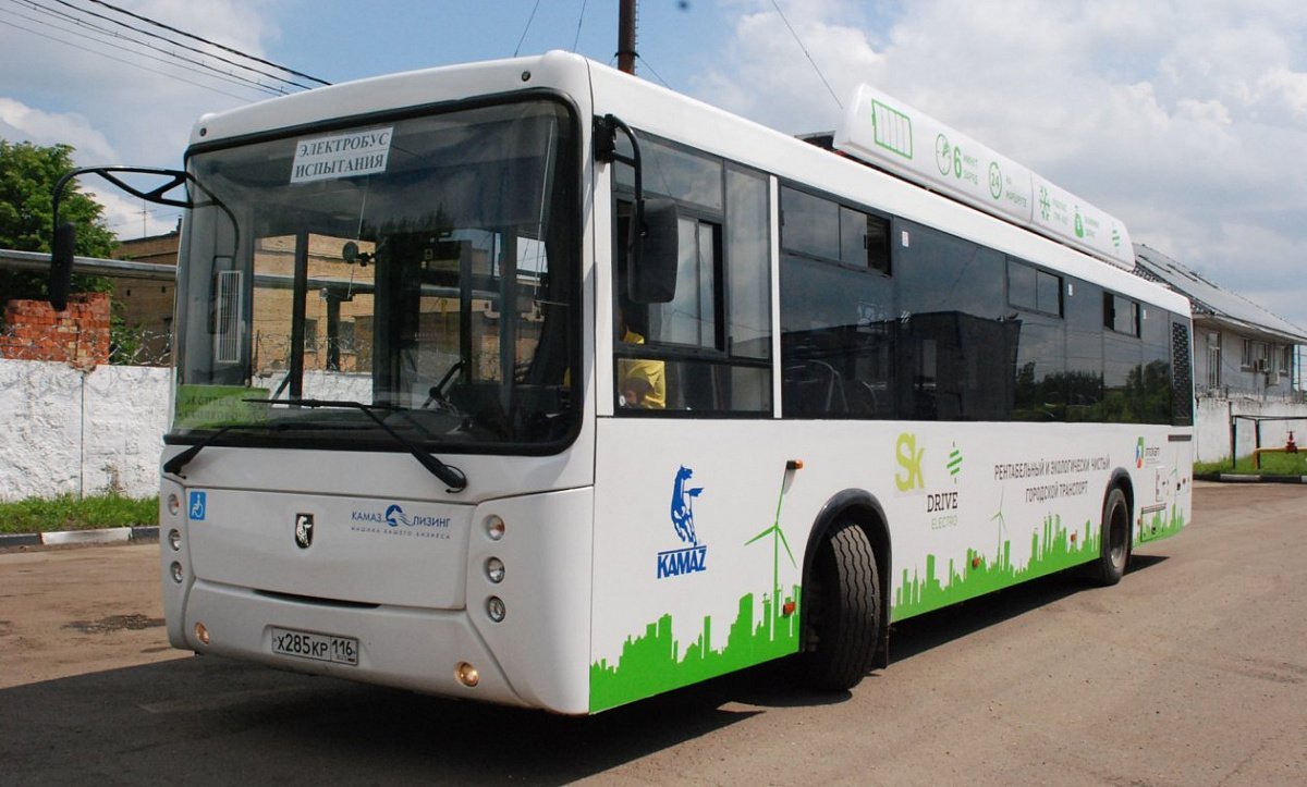 Отечественный КАМАЗ показал второе поколение своего электробуса  