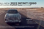 В Сети появился тизер на кроссовер Infiniti QX60 2022 модельного года