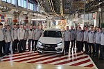 Автоконцерн АВТОВАЗ собрал первую автомашину LADA Vesta NG на заводе в Тольятти