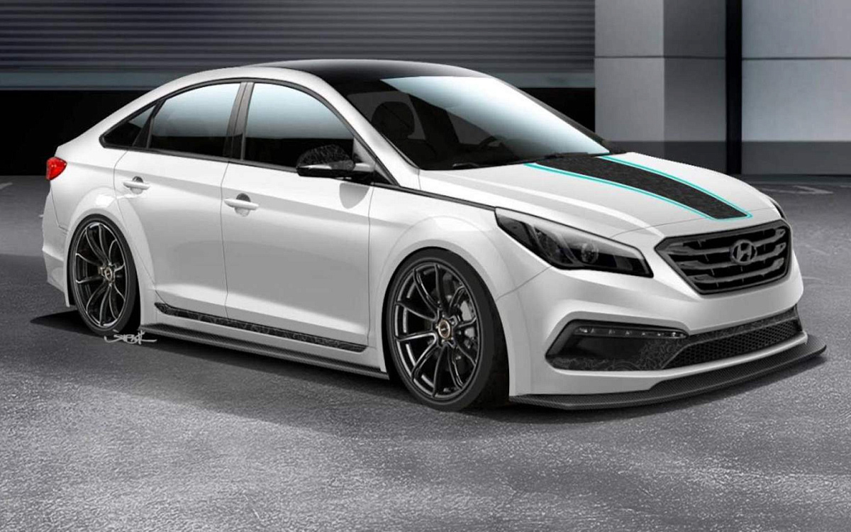 Модернизированная Hyundai Sonata представлена на тюнинг-шоу SEMA