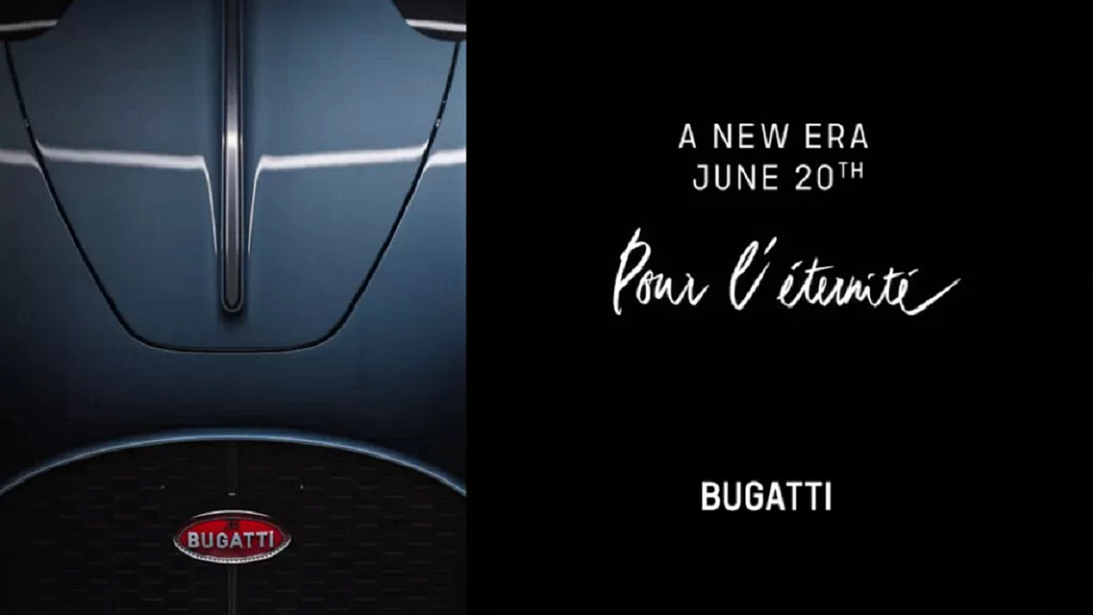 Стала известна дата презентации Bugatti V16