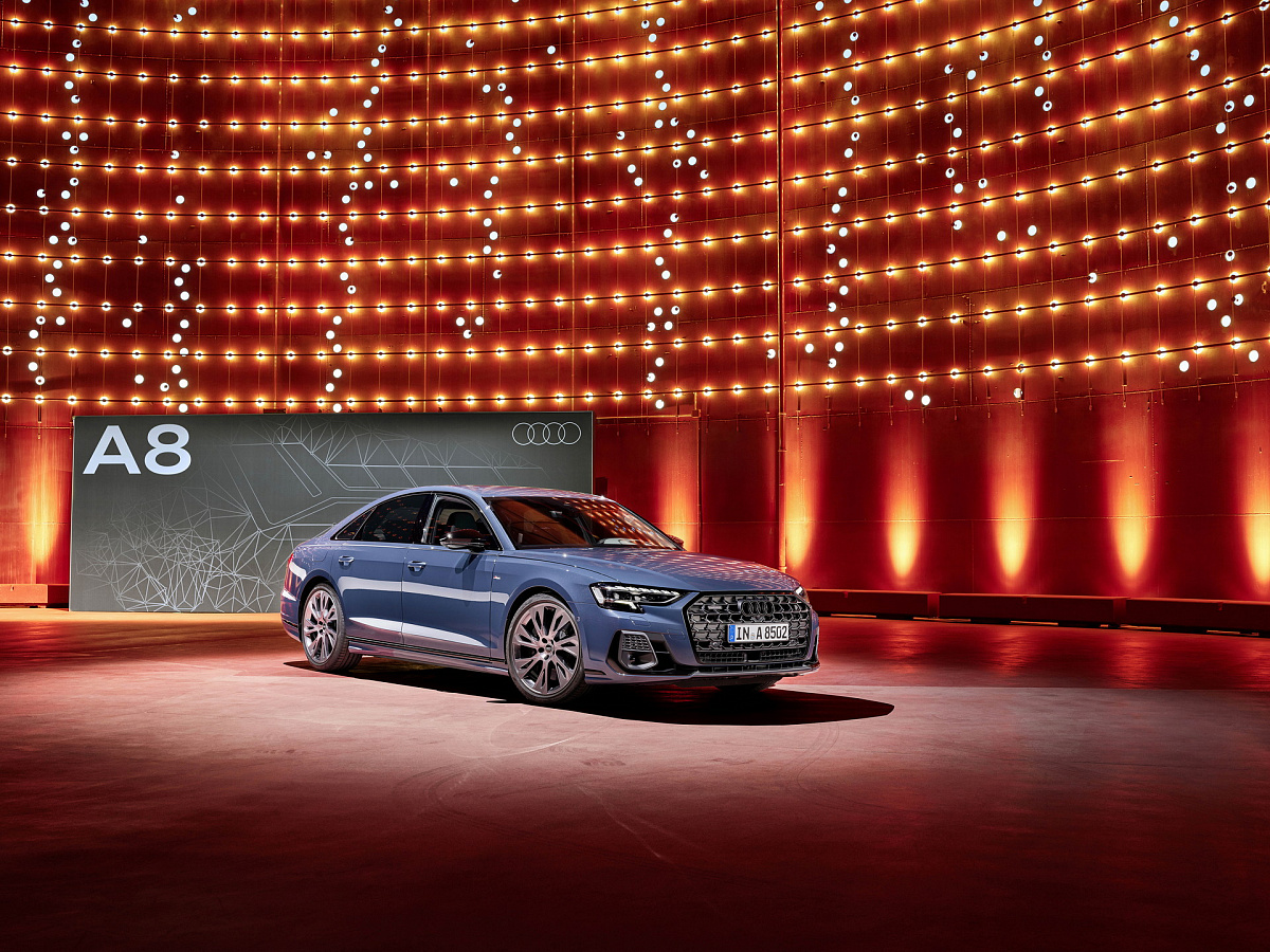 Флагманский седан Audi А8 прошел процедуру обновления в 2021 году
