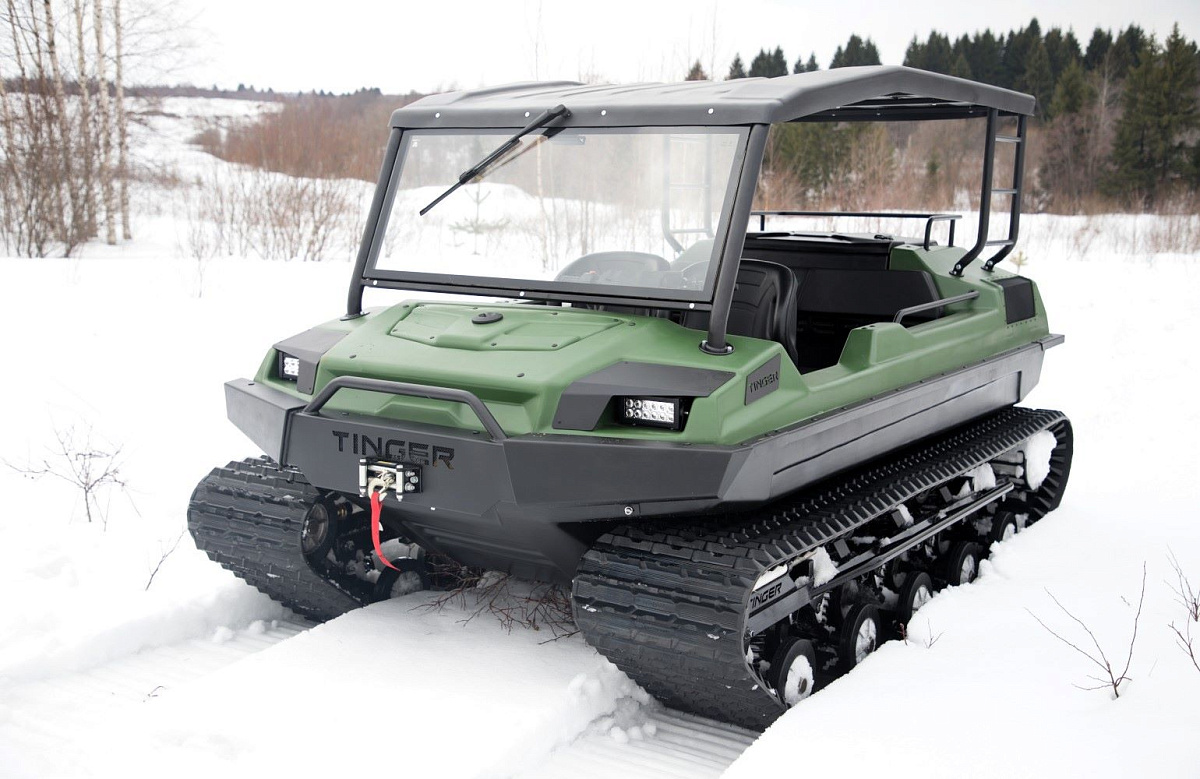 Tinger Track 2 – российский вездеход-трансформер для покорения любых направлений