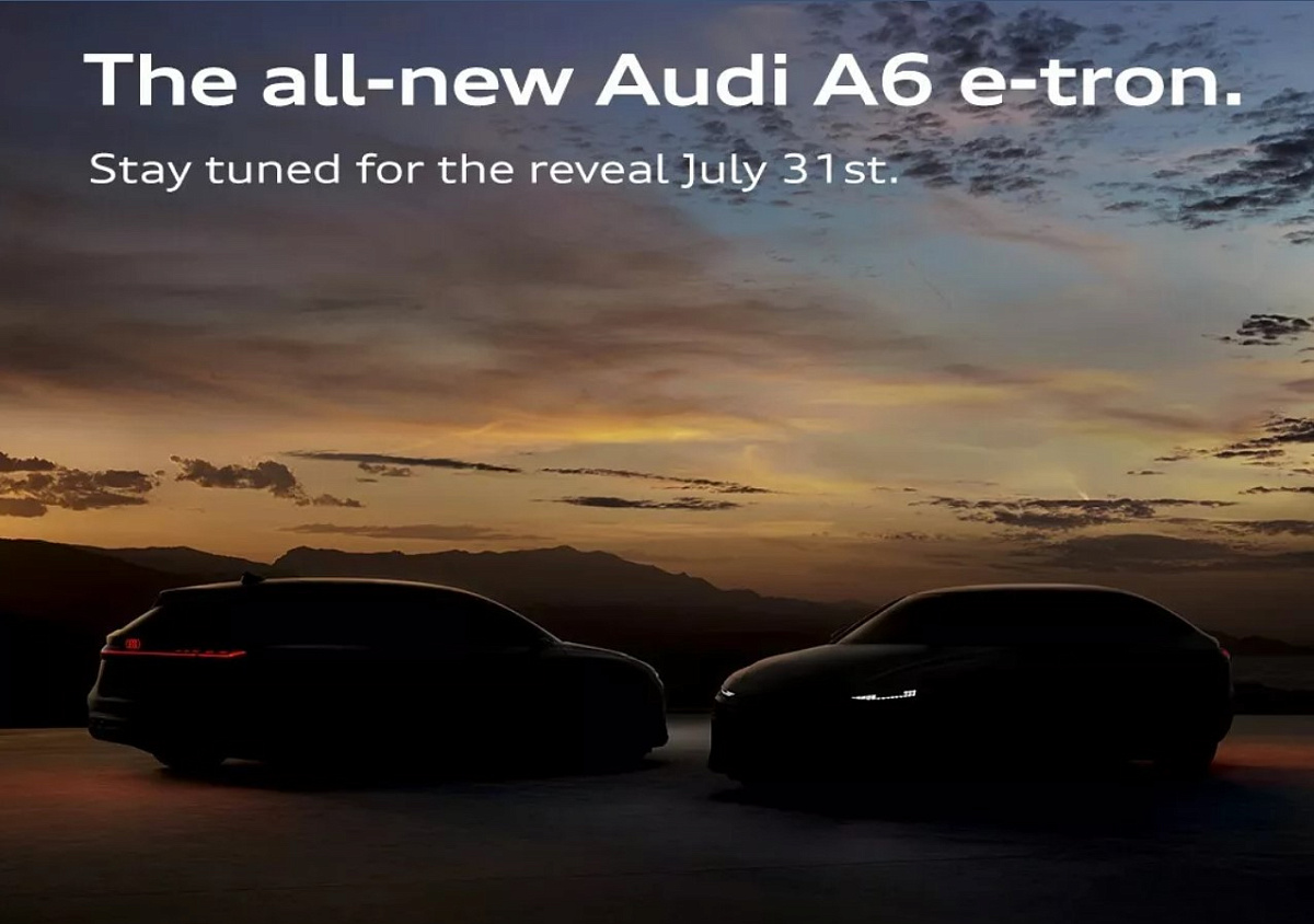 Audi готовит сенсацию - дебют A6 e-tron уже близко