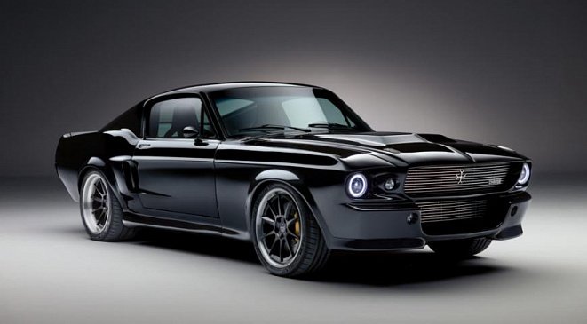 Представлена полностью электрическая версия классического Ford Mustang