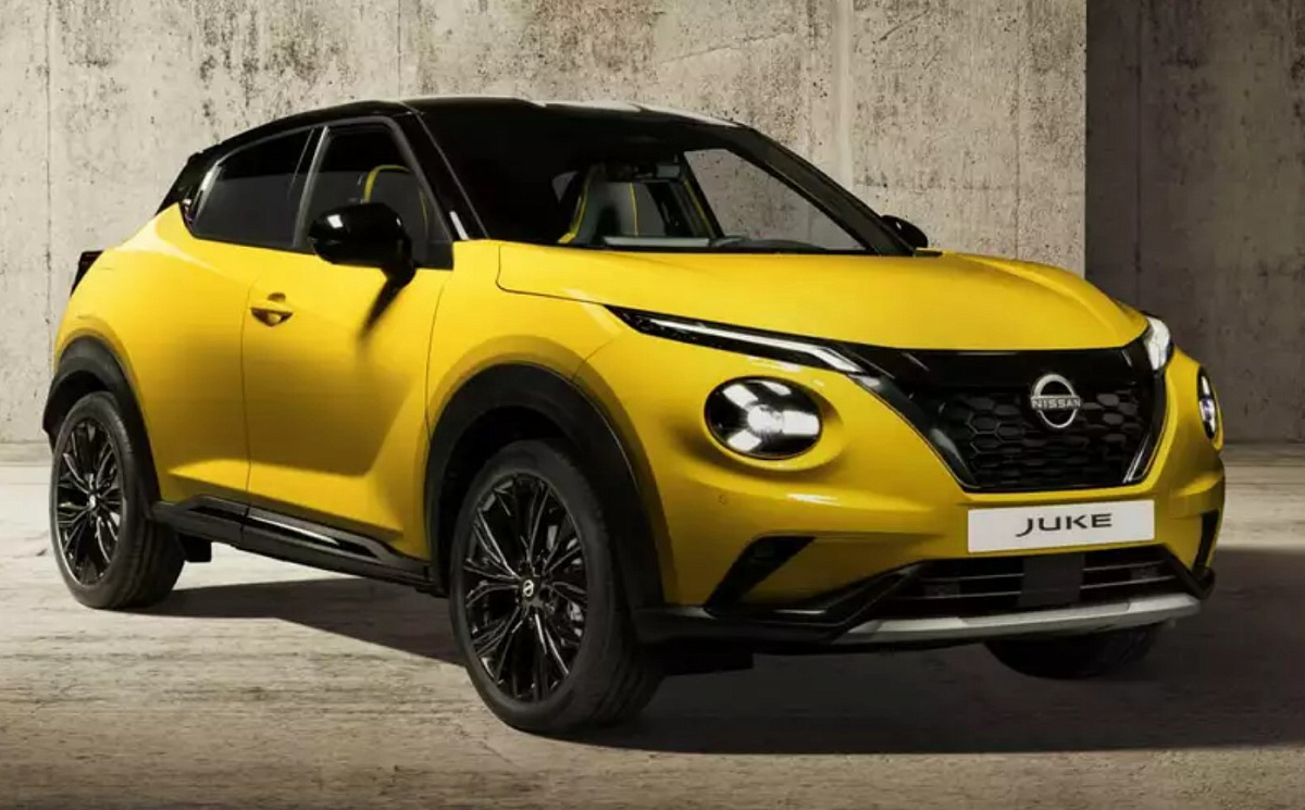 Появились первые фотографии обновленного Nissan Juke