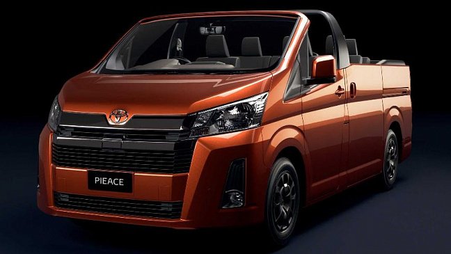 Toyota представила открытую версию фургона HiAce 