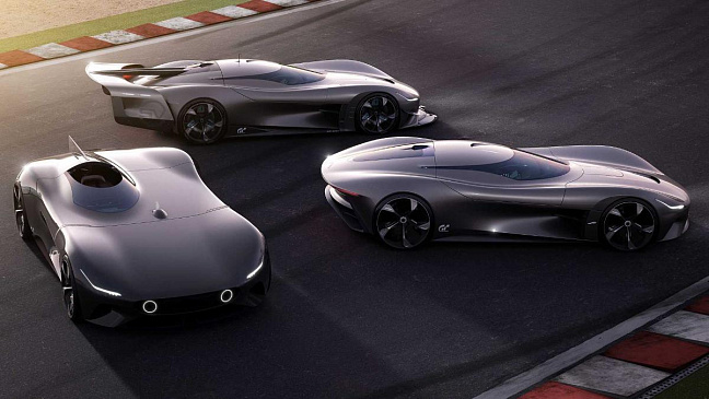 Компания Jaguar представила виртуальный D-Type мощностью 1020 л.с