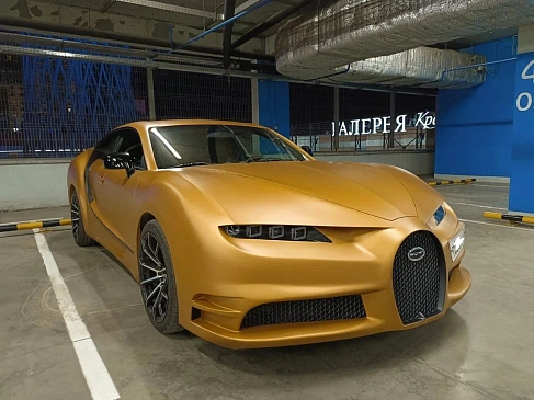В РФ продают старый HYUNDAI, переделанный в Bugatti Chiron за 1,4 млн рублей