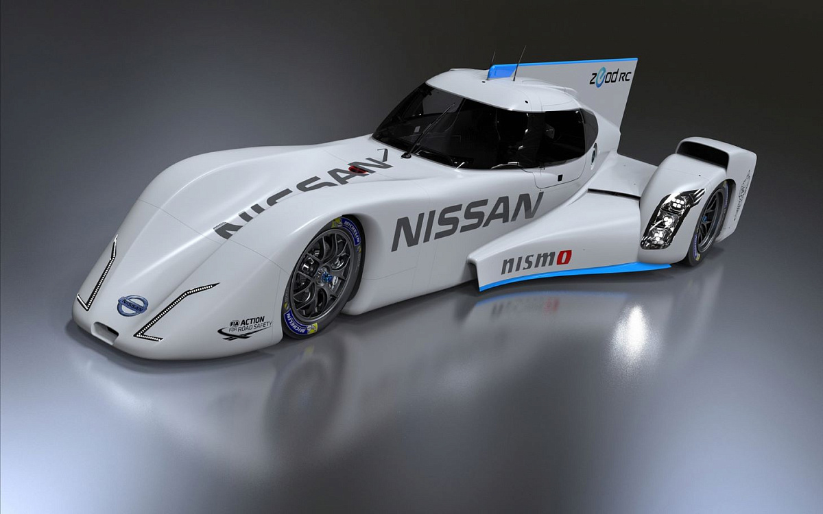 Nissan показал свой первый электрический гоночный автомобиль