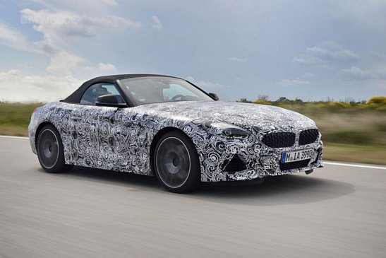 Серийную версию BMW Z4 Roadser рассекретили до презентации