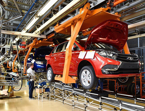 Автоконцерн АВТОВАЗ собирается выпустить и продать 400-500 тыс. автомашин в 2023 году