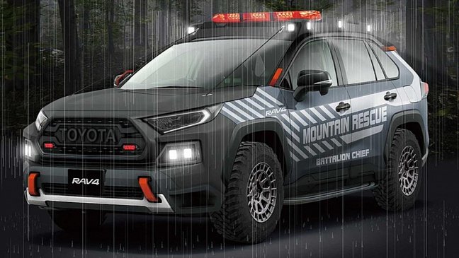 Toyota RAV4 Mountain Rescue или внедорожный спасательный автомобиль 