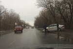 В Брянске в ДТП попали три легковых авто