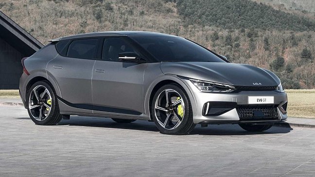 Kia опубликовала технические подробности электромобиля EV6 GT 2022 