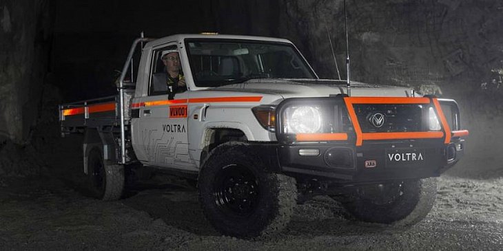 «Зеленый» Toyota Land Cruiser отправили в шахту