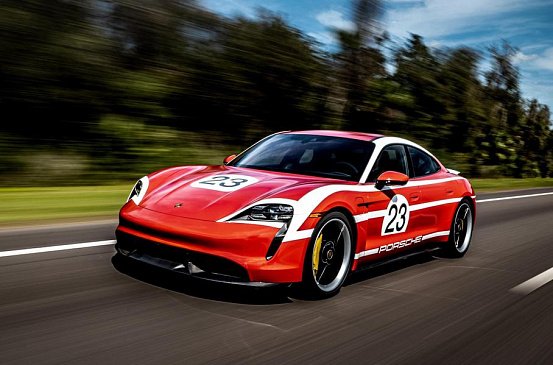 Электрический Porsche Taycan получил культовые гоночные ливреи