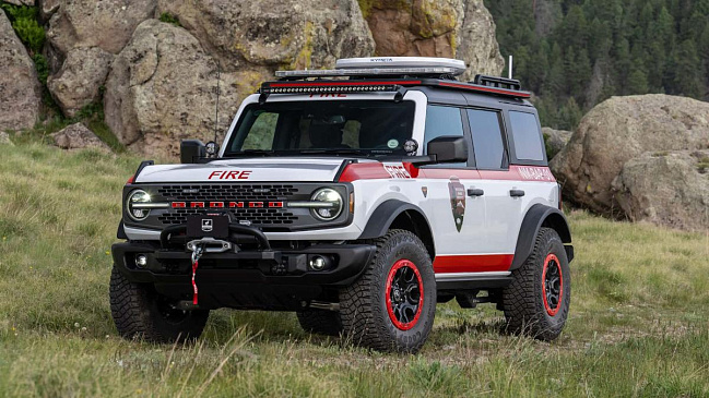 Ford построил пожарный Bronco и передал его в дар национальному парку в Нью-Мексико