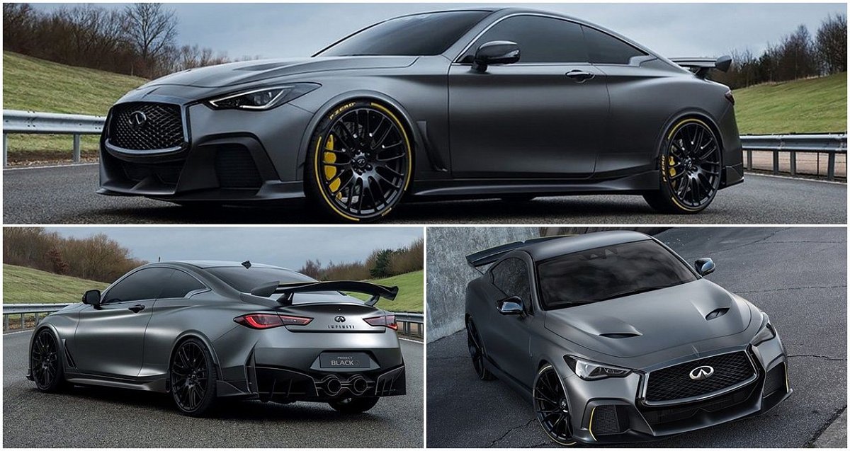 Infiniti Project Black S: концепт с гибридом от Formula-1