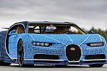 В Сети представили полноразмерную действующую модель Bugatti Chiron из Lego