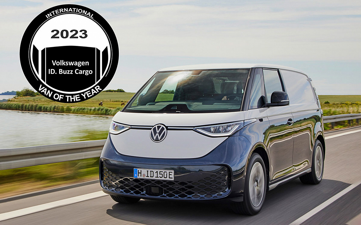 Volkswagen ID. Buzz Cargo обошел Ford Pro E-Transit в номинации International Van of the Year 2023 года