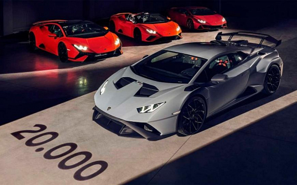 Суперкар Lamborghini Huracan стал самой массовым моделью бренда