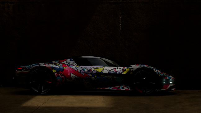 Концепт Porsche Vision GT получит новую окраску, вдохновленную уличным искусством