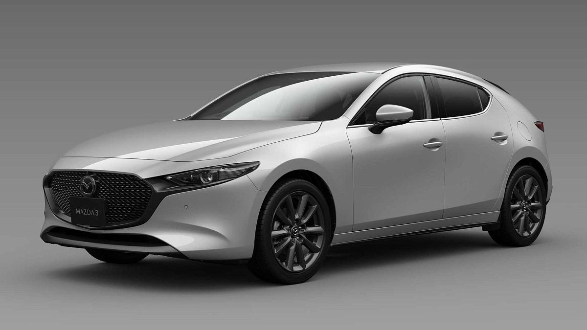 Компания Mazda представила обновленный Mazda Mazda3 2024 года в Японии