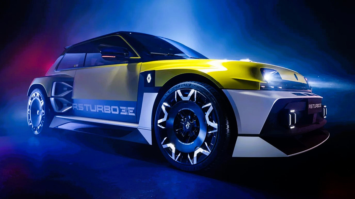 Стартует новая эпоха Турбо: Renault выпустит спорткар 5 Turbo 3E мощностью 533 л.с. Стартует новая эпоха Турбо: Renault выпустит спорткар 5 Turbo 3E мощностью 533 л.с.