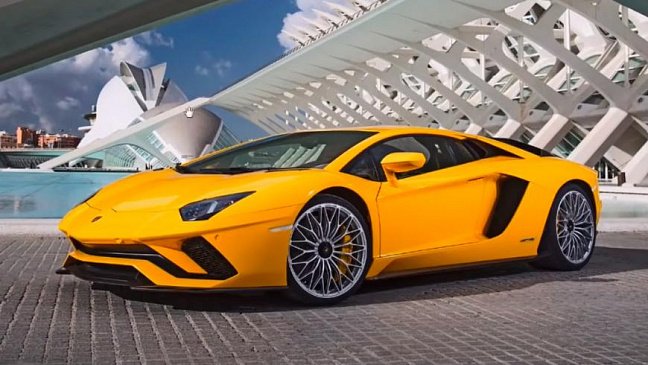 Переднемоторный Lamborghini показали на рендере