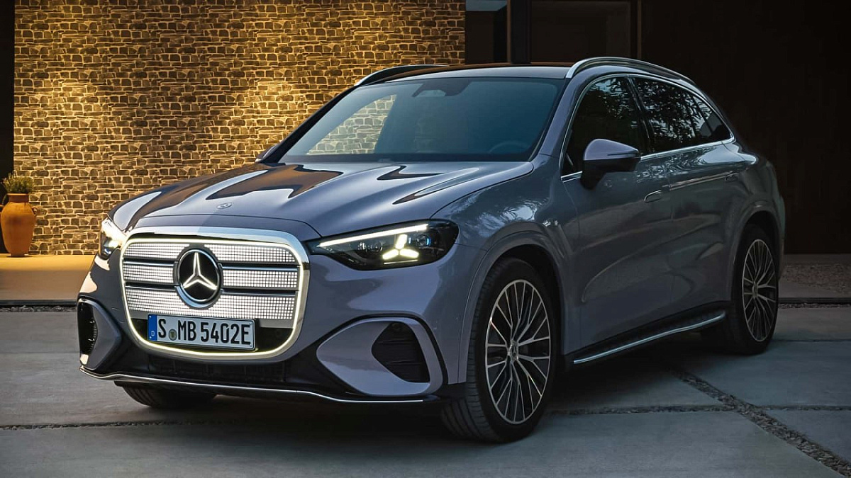 Первые фото Mercedes GLC Electric: 713 км запаса хода, который перевернет мир