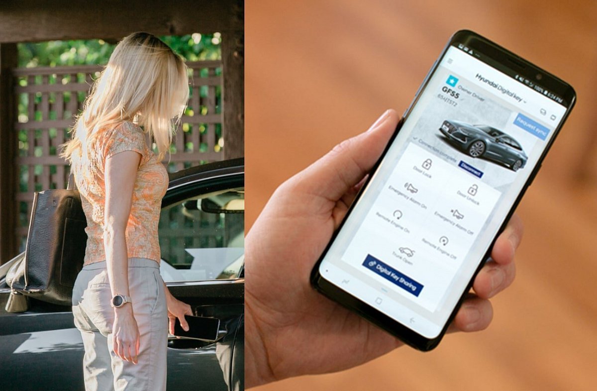 Hyundai представит в Нью-Йорке технологию электронных ключей из смартфорнов