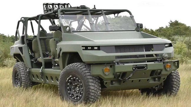 Компания GM Defense построила электрический Hummer для военных