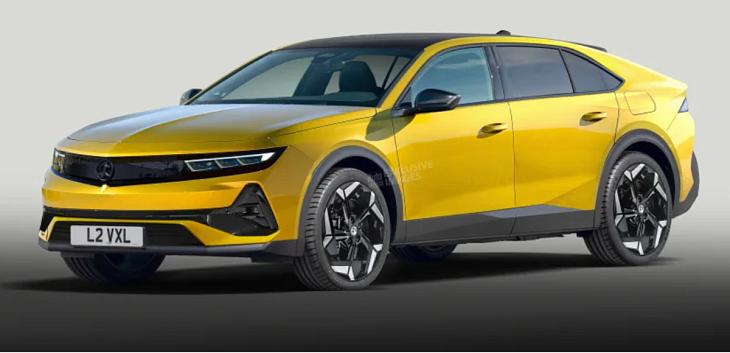 Новый Opel Insignia 2025 года представлен на первых фоторендерах 