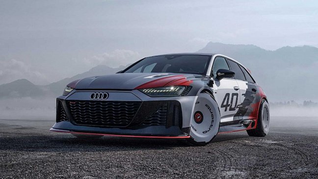 Команда Auditography эффектно показала гоночный Audi RS6 GTO 
