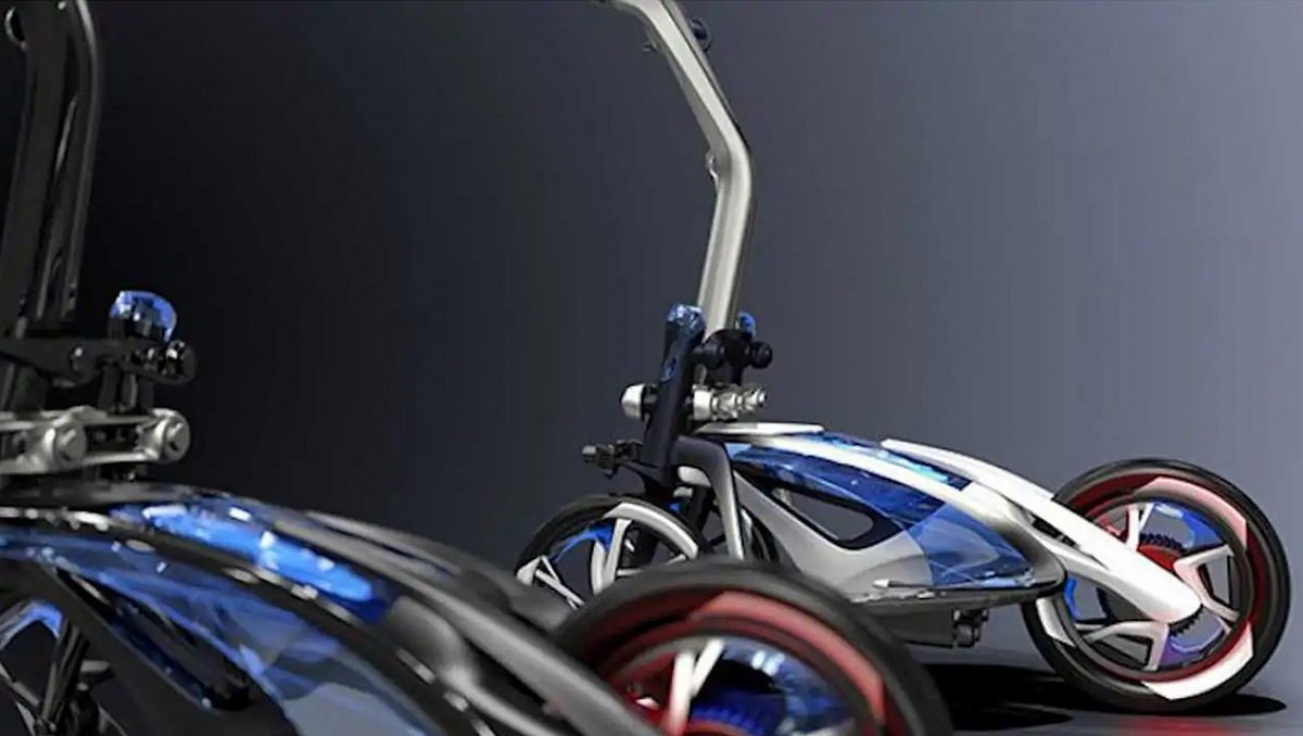 Yamaha разрабатывает трехколесный мотоцикл Tritown