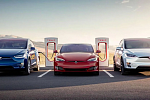 Tesla подарила клиентам год бесплатной зарядки 