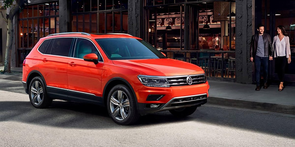 VW Tiguan Orange