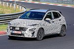 На тестах замечен прототип мощного кроссовера Hyundai Kona N 2021 