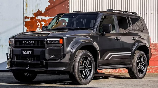 Ателье Tom's Racing представило крутой обвес для японского Toyota Land Cruiser