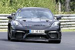 Porsche тестирует обновленный Cayman GT4 RS на Нюрбургринге 