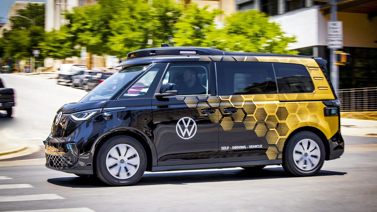Компания Volkswagen запустила программу испытаний автономных транспортных средств ID. Buzz