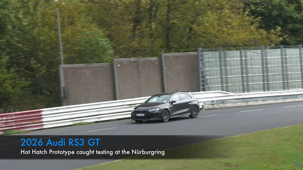  Audi RS3 GT: прощание с 5 цилиндрами - последний рывок на 400+ л.с.